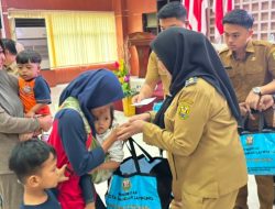 Eva Dwiana Salurkan 194.400 Ribu Butir Telur Gratis, 1.080 Keluarga Berisiko Stunting di Bandar Lampung