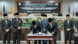 Hasil Kerja Keras Semua Pihak, Provinsi Lampung Kembali Raih Opini WTP, Gubernur Rahmat Mirzani Djausal Terima LHP atas Laporan Keuangan Tahun Anggaran 2025 yang Diserahkan BPK RI