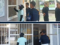 Semangat Pengamanan Tanpa Libur, Kepala Lembaga Pemasyarakatan Kontrol Langsung Blok Hunian dan Dapur Sehat pada Tahun Baru Islam