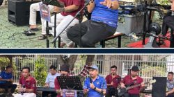 Tutup Rangkaian Olahraga, Kepala KPLP Bernyanyi Bersama Passai Band