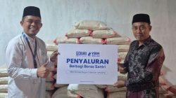 Ponpes Al Huda Terima Beras dari YBM BRILiaN