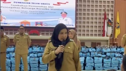 Pemkot Bandarlampung Salurkan Telur Cegah Stunting Anak