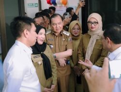 Wagub Lampung Dampingi Kunjungan Wamen, TBC Jadi Fokus Utama