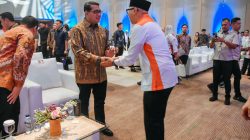Gubernur Lampung Rahmat Mirzani Djausal Hadiri Pengukuhan Srikandi Jaga Desa, Dorong Peran Perempuan Membangun Desa.
