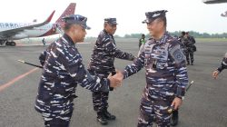Lanal Lampung menerima Kunjungan Kerja Pangkoarmada RI