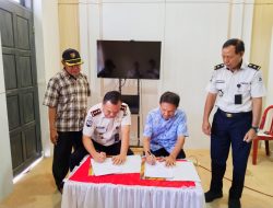 LAPAS AMPANA GANDENG PIMPINAN MUHAMMADIYAH KABUPATEN TOJO UNA-UNA LAKSANAKAN PENANDATANGANAN PKS PROGRAM PENDIDIKAN PAKET A, B, DAN C BAGI WARGA BINAAN