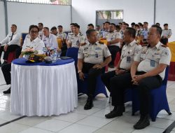 Perkuat Pemahaman Kebijakan Pemasyarakatan, Rutan Kelas I Bandar Lampung Ikuti Pengarahan PK Ahli Utama