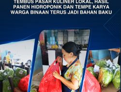 Tembus Pasar Kuliner Lokal, Hasil Panen Hidroponik dan Tempe Karya Warga Binaan Lembaga Pemasyarakatan Kelas 1 Bandar Lampung Terus Menjadi Bahan Baku