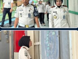 Pastikan Keamanan Maksimal dan Kepatuhan Aturan, Kepala Lembaga Pemasyarakatan Kelas 1 Bandar Lampung Pimpin Kontrol Deteksi Dini Blok Hunian