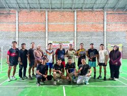 Pererat Kebersamaan dan Jaga Kebugaran, Lapas Muara Tebo Rutin Gelar Badminton Bersama