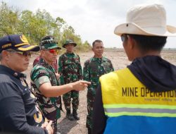 Danrem 043/Gatam Tinjau Lokasi Cetak Sawah Rakyat di Kampung Ringin Sari, Tulang Bawang
