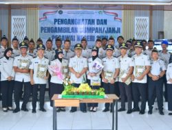 Tujuh CPNS Lapas Muara tebo Resmi di Lantik Menjadi PNS