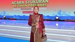 Batin Wulan Ikuti Puncak HUT Ke-46 Dekranas, Dekranasda Lampung Pamerkan Produk Unggulan