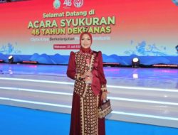 Batin Wulan Ikuti Puncak HUT Ke-46 Dekranas, Dekranasda Lampung Pamerkan Produk Unggulan