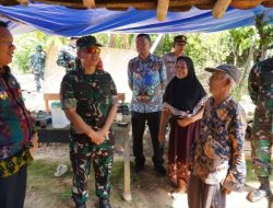 Danrem 043/Gatam Pimpin Aksi Bersih Pasar Cendrawasih Sambut HUT Ke-1 Kodam XXI/Radin Inten