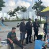 Jaga Kondusivitas Wilayah, Detasemen Gegana Satbrimobda Lampung Gelar Patroli Dialogis