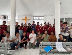 Lapas Kelas I Bandar Lampung Fasilitasi Kunjungan Kasih UKM Kristen Universitas Lampung untuk Warga Binaan