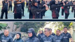 Tingkatkan Kebugaran dan Kekompakan, Kepala Lembaga Pemasyarakatan Pimpin Rutinitas Jalan Sehat dan Senam Bersama