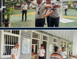 Deteksi Dini Awali Pekan, Kabid Kamtib dan Ka KPLP Pimpin Penggeledahan Blok Hunian