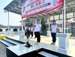 Semarak HUT Ke-81 Republik Indonesia, Rutan Kelas I Bandar Lampung Gelar Upacara Pembukaan Pekan Olahraga