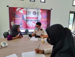 Semarak HUT RI ke-81, Lapas Ampana Gelar Cek Kesehatan Gratis bagi Keluarga Warga Binaan