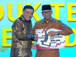 Pemprov Lampung Raih Apresiasi Terbaik II Akses Penduduk terhadap Pelayanan Pendidikan Regional Sumatera