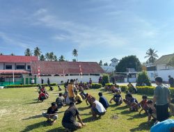 JELANG HUT KE-81 RI, LAPAS AMPANA PERKUAT KESIAPAN UPACARA LEWAT AKSI BERSIH LINGKUNGAN