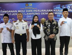 Warga Binaan Lapas Kelas I Bandar Lampung Terima Ijazah Kejar Paket dan KTP