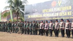 Danrem 043/Gatam Hadiri Penutupan TMMD ke-129 Kodim 0412/LU