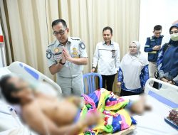 Pastikan Jaminan Perawatan Berjalan Baik, Direksi Jasa Raharja  Tinjau Korban KMP Putri Yasmin di Rumah Sakit