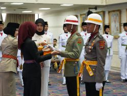 Pengukuhan Paskibraka Lampung 2026, Wagub Jihan Tekankan Pentingnya Integritas dan Kebersamaan