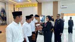 Semarak HUT Ke-81 Kemerdekaan RI, Lembaga Pemasyarakatan Kelas 1 Bandar Lampung Berikan Remisi Kepada 718 Warga Binaan dan Satu Orang Langsung Bebas