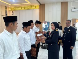 Semarak HUT Ke-81 Kemerdekaan RI, Lembaga Pemasyarakatan Kelas 1 Bandar Lampung Berikan Remisi Kepada 718 Warga Binaan dan Satu Orang Langsung Bebas