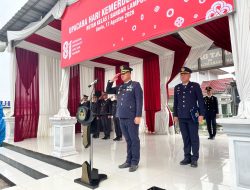 Semangat Kemerdekaan, Rutan Kelas I Bandar Lampung Gelar Upacara HUT ke-81 Republik Indonesia