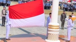 KALAPAS AMPANA HADIRI UPACARA HUT KE-81 KEMERDEKAAN RI DI LAPANGAN BUMI MAS EKS STQ