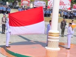 KALAPAS AMPANA HADIRI UPACARA HUT KE-81 KEMERDEKAAN RI DI LAPANGAN BUMI MAS EKS STQ
