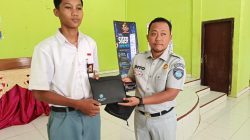 Jasa Raharja Cabang Kotabumi Edukasi Pelajar SMK 2 Kotabumi tentang Keselamatan Lalu Lintas