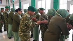 Danrem 043/Gatam Hadiri Sertijab Pejabat Kodam XXI/Radin Inten, Tegaskan Komitmen Sinergitas untuk Lampung