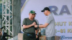 Gerak Jalan Sehat HUT ke 81 Kemerdekaan RI Jadi Momentum Pererat Sinergi Pemprov Lampung dan Kodam XXI/Raden Inten