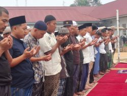 Kabut Asap Menyelimuti, Lapas Muara Tebo Mengetuk Pintu Langit Lewat Sholat Istisqa