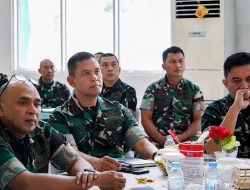 Kasrem 043/Gatam Hadiri Monitoring Tim Penyuluh Karhutla Kodam XXI/Radin Inten