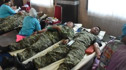 Setetes Darah, Sejuta Harapan, Korem 043/Gatam Gelar Donor Darah Sambut HUT Ke-79