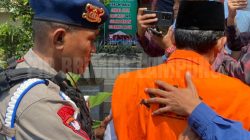 Detasemen Gegana Brimob Lampung Amankan Jalannya Sidang Putusan KPK di Pengadilan Negeri Tanjung Karang