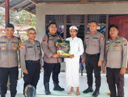 Tim Gabungan Kepolisian Sosialisasi Pencegahan Karhutla Door to Door di Kayong Utara