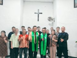 PENUH KHIDMAT, WBP NASRANI LAPAS AMPANA PERKUAT IMAN MELALUI IBADAH MINGGU