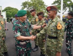 Danrem 043/Gatam Terima Taruna Akademi TNI dan Akpol dalam Kegiatan Integratif Bhakti Sekolah Rakyat Tahun 2026