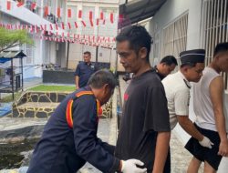 Razia Insidentil dan Tes Urine di Blok Krakatau, Rutan Bandar Lampung Perkuat Komitmen Wujudkan Pemasyarakatan Bersih dari HALINAR