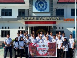SEMARAK HUT RI KE-81, LAPAS AMPANA AKSI BERSIH LINGKUNGAN