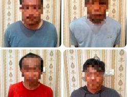Polda Lampung Berhasil Ungkap Dugaan Peredaran Narkoba di Lampung Tengah, Empat Terduga Pelaku Diamankan