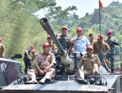 Danbrigif 4 Mar/BS Perkuat Pembinaan Teritorial Maritim di Lima Kecamatan Pesisir Pesawaran